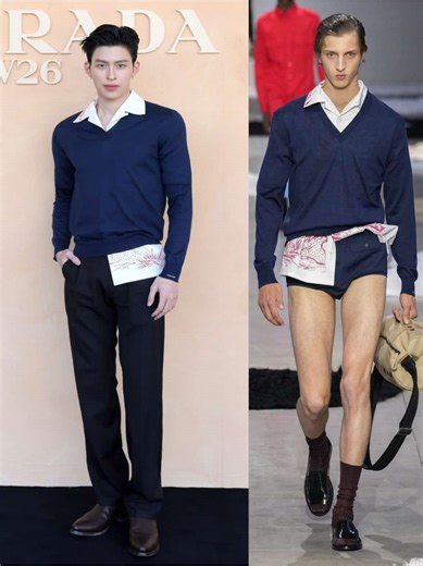 ปอนด์ ณราวิชญ์ กับลุคสุดปังในแฟชั่นโชว์ Prada FW26