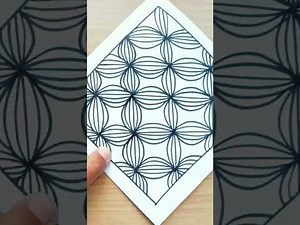 Tangle drawing tutorial