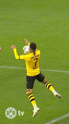 Jadon Sancho First Touch Highlights