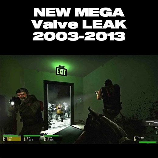 NEW Valve MEGA LEAK 2003-2013 (13TB) JUST DROPPED: Portal 2 Beta, Left 4 Dead Beta, CS Beta & more 🔥