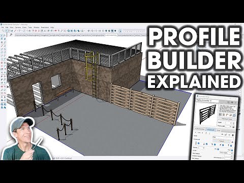 EVERYTHING You Need to Know About PROFILE BUILDER for SketchUp!