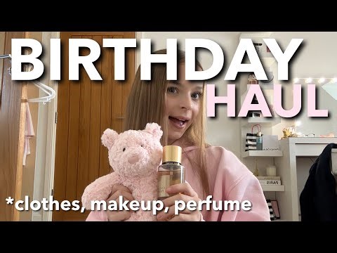 MY 14th BIRTHDAY HAUL!! 🌟 *girlie, clothing, makeup