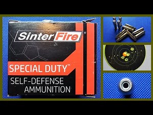 38spl ammo test, Sinter Fire 🔥 110 gn frangable ‪@oso4586‬