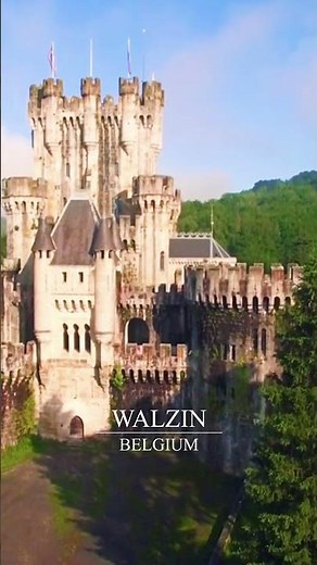 🇧🇪🏰A Hidden Gem! 🤩 Follow for daily hidden gems💎 #walzin #belgium #castle #travel #belgiumtravel
