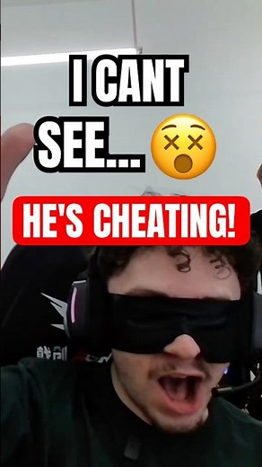 Pro CS Players BLINDFOLD Challenge 😂 #cs2