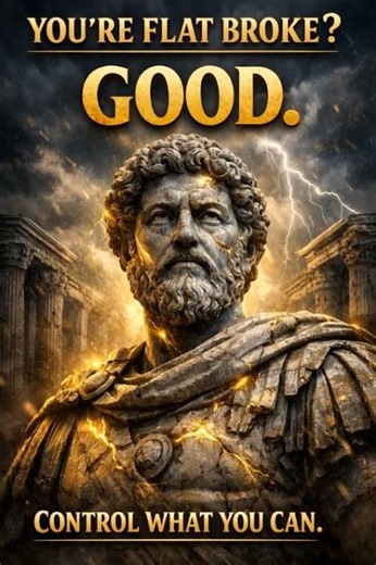 You’re Flat Broke? Good. Control What You Can.