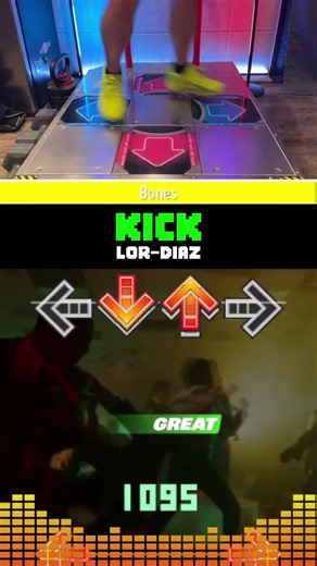 Bones by Imagine Dragons | #ddr #dancedancerevolution #stepmania #itgmania #shorts