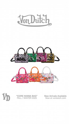 2.2K views | She’s bold. She’s iconic. She’s so Von Dutch. The new Hanna Bag just dropped — and it’s already selling fast. | Von Dutch Official | Facebook