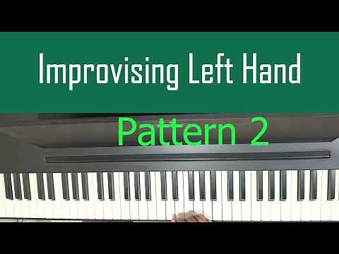 Left Hand piano exercises | Piano lessons | Piano Left hand patterns | Piano Arpeggios | Tutorial