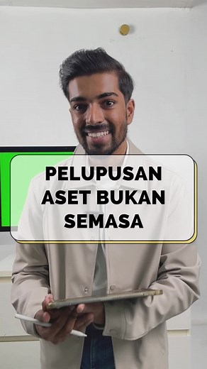 Cara Mudah Kira Akaun Pelupusan Aset Bukan Semasa