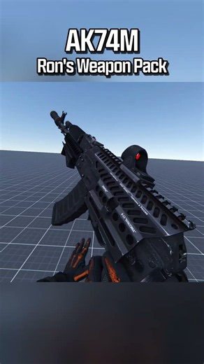 Ron's Weapon Pack - AK74M | #bonelab #vr #ronsweaponpack