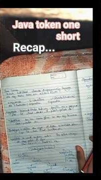 Day 10🚀:java tokens oneshot #learnjava #coding #javabeginner