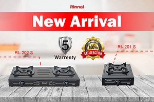 စိတ်ကူးအသစ်၊ဒီဇိုင်းအသစ်နဲ့ အသုံးတည့်စေမယ့် 𝗥𝗶𝗻𝗻𝗮𝗶 ရဲ့ 𝗡𝗲𝘄 𝗠𝗼𝗱𝗲𝗹 𝗥𝗜-𝟮𝟬𝟭𝗦 နှင့် 𝗥𝗜 𝟮𝟬𝟮𝗦 စျေးနှုန်းသက်သာ အကြမ်းခံပြီး နေရာဒေသမရွေး အသုံးပြုနိုင်တဲ့ 𝐍𝐞𝐰 𝐌𝐨𝐝𝐞𝐥 𝐑𝐈-𝟐𝟎𝟏𝐒 နှင့် 𝐑𝐈 𝟐𝟎𝟐𝐒 ဟာဆိုရင် 𝐓𝐨𝐩 𝐏𝐥𝐚𝐭𝐞 ၏အပေါ်ဘက်မျက်နှာပြင်ကို အပူဒဏ်ခံနိုင်သည့် 𝐓𝐞𝐟𝐥𝐨𝐧 𝐂𝐨𝐚𝐭𝐞𝐝 ကိုပြုလုပ်ထားသဖြင့် တော်ရုံ ဆေးမကျွတ်နိုင်သလို ဆီတွေပေခဲ့ရင်လည်း စေးကပ်ခြင်းမရှိဘဲ အလွယ်တကူ သန့်ရှင်းရေးပြုလုပ်နိုင်မှာ ဖြစ်ပါတယ် 𝐁𝐮𝐫𝐧𝐞𝐫 အနေဖြင့် 𝐒𝐮𝐧 𝐁𝐮𝐫𝐧𝐞𝐫 ကို 𝐓𝐢�