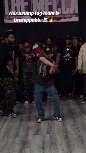 The misdirection in that last move was insane 💪🏼🔥 This team is too op 😂 #dancebattlehighlights #krump #krumping #krumpdance