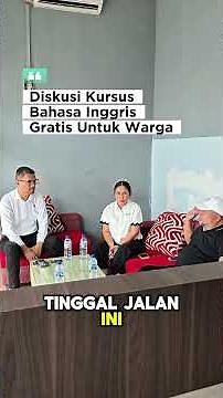 Diskusi Kursus Bahasa Inggris Gratis untuk Warga