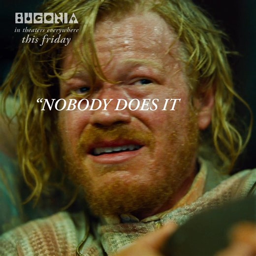 449K views · 4.7K reactions | BUGONIA. A Yorgos Lanthimos film, starring Emma Stone and Jesse Plemons. In Theaters Everywhere this Friday. | Bloody Disgusting | Facebook