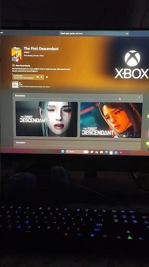 The First Descendant 🫣 #descendant #youtubegaming