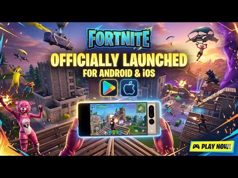 Fortnite Mobile Gameplay 😱 Android & iOS Official Launch | First Look 🔥