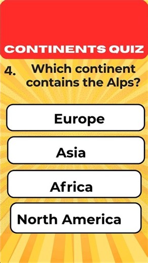 Ultimate Continents Quiz I Expert Edition