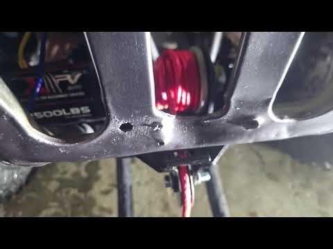 2001 yamaha grizzly winch and plow mount. Ask questions