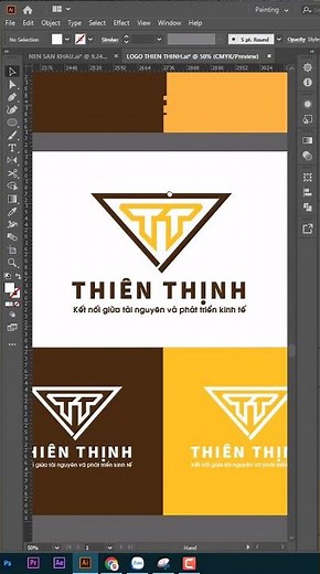 Thiết Kế Logo Công Ty Thương Hiệu Theo Yêu Cầu #shorts