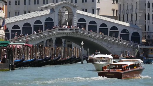 Views of hotel in Venice where newlywed Bezos and Sanchez are staying