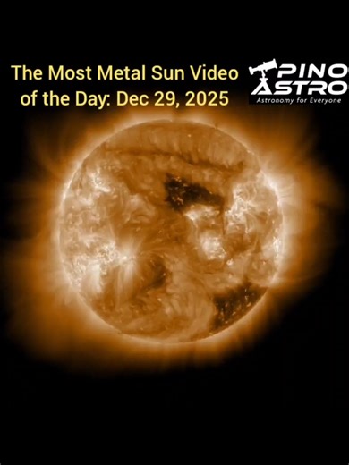 METAL! Sun Video: Dec 29, 2025 #metal #solaractivity #solarobservation #solarflare #sun