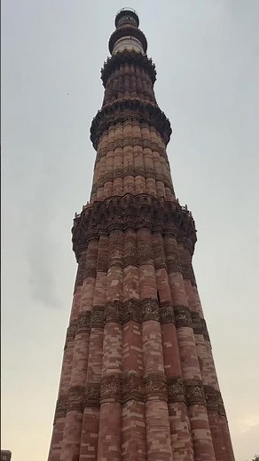 Qutub Minar Delhi | Stunning 4K Tour of India’s Iconic Monument 🇮🇳 #QutubMinar #DelhiTourism