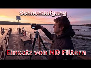 Learn landscape photography - using filters at the lake