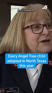 For the first time in several years, every single Angel on the Salvation Army Angel Tree has been adopted — ensuring thousands of children and older adults will have something special this holiday season. #angeltree #salvationarmy | NBC DFW
