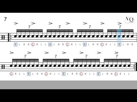Paradiddles in Every Subdivision 🥁 | Advanced Drum Rudiment Challenge | Villy Quarternote Drum