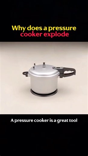 Why does a pressure cooker explode #knowledge #science