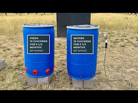 The Thirsty Earth Easy Chicken Feeder and Automatic Chicken Waterer Kits