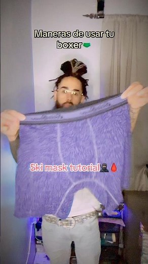 Boxers to Ski Mask Tutorial 🥷🩸 #shorts #skimask #tutorial torial