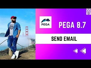Pega 8.7 | Send Email Smart Shape in Pega for Beginners | Day 46