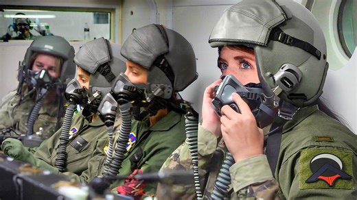 Inside the extreme rooms training newbie US pilots to survive