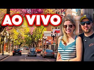 CURITIBA AO VIVO + PASSEIO PELA CIDADE! IRL