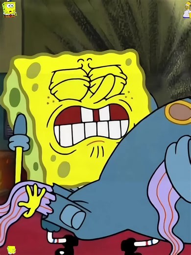 SpongeBob's Hilarious Milkshake Mishap