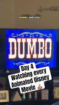 Watching Every Animated Disney Movie in Order - Dumbo 🐘