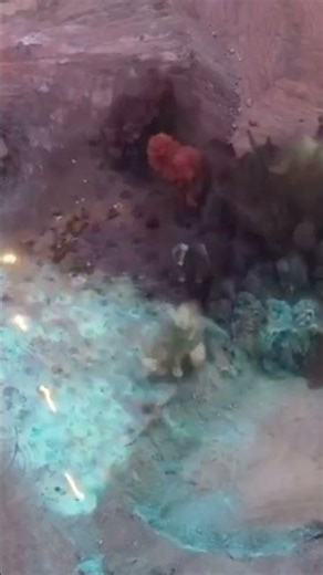 Qué forma de comenzar el año!! 🎊🍾🎆💥#2026 #blast #crazy #fyp #fly #mining #explosion flyyyyy