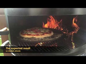 DIY - Weber kettle grill pizza oven with a drum