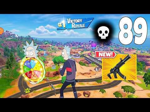 89 Elimination Solo Vs Squads/squads "Zero Build" Gameplay Wins (NEW Fortnite Chapter 7 Season 1 PC)