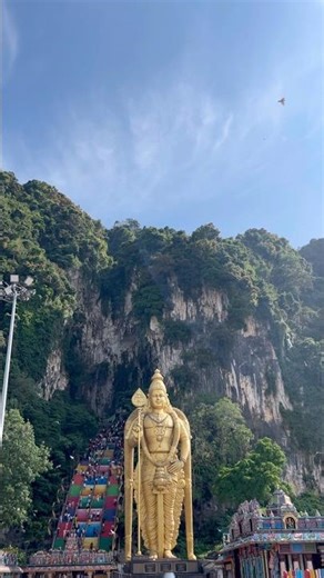 Malaysia Murugan Temple 🔱 Front ➡️ Back View #shorts #viralvideo