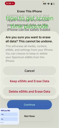 How to unlock your screen time passcode
