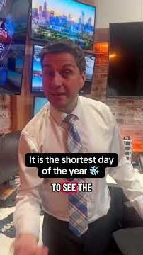 It’s the shortest day of the year | Dec. 21, 2025