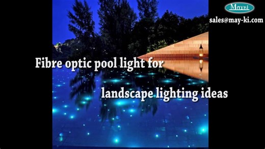 Led Fiber Optic Lights Pools Swimming Outdoor Floor Star Ceiling Fiber Optic Pool Lighting for Starry Swimming Pool