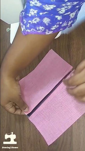 Slot seam sewing,Basic seams#sewinghacks #sewingtutorial #sewing #seams#sewingtips