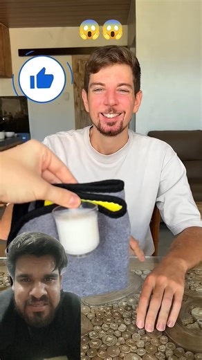 Crazy Milk Magic Trick That Looks Impossible 😱 #shorts #funnyprank