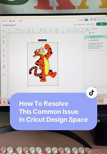 Fix Low-Resolution Images in Cricut Design Space