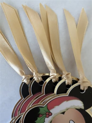 Mickey & Minnie Mouse Gift Tags | Custom Christmas Gift Labels | Disney Xmas Wrapping Tags | Kids Holiday Gift Tags | Festive Gift Labels - Etsy